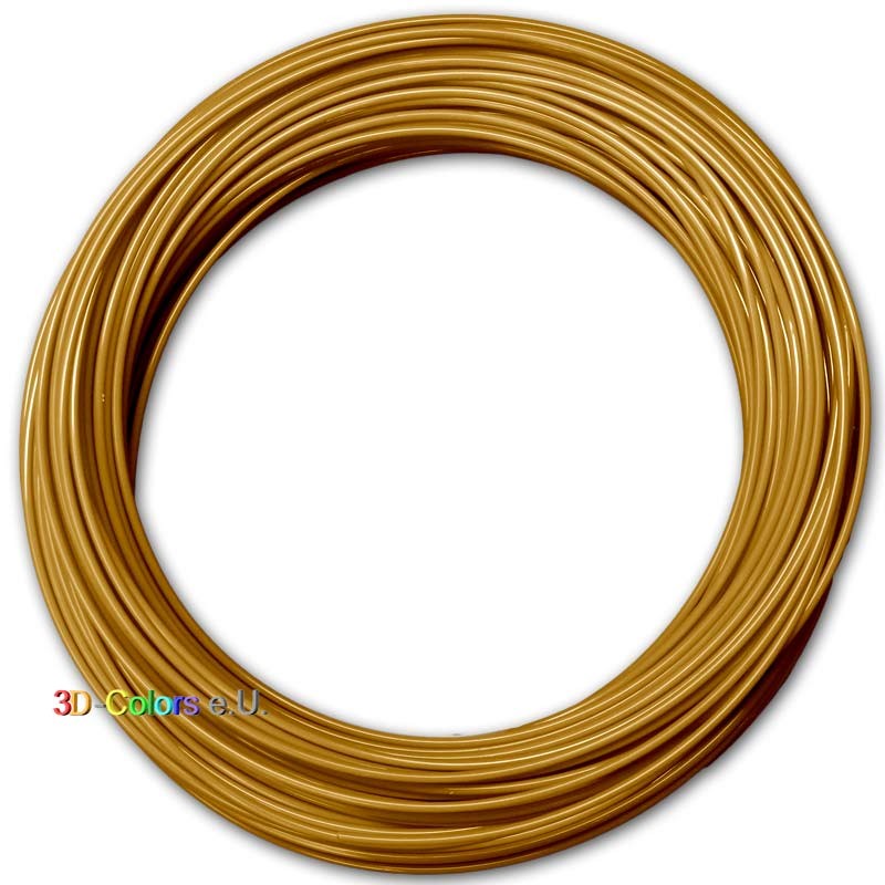 PLA Helles Gold 100g, FilaColors Filament