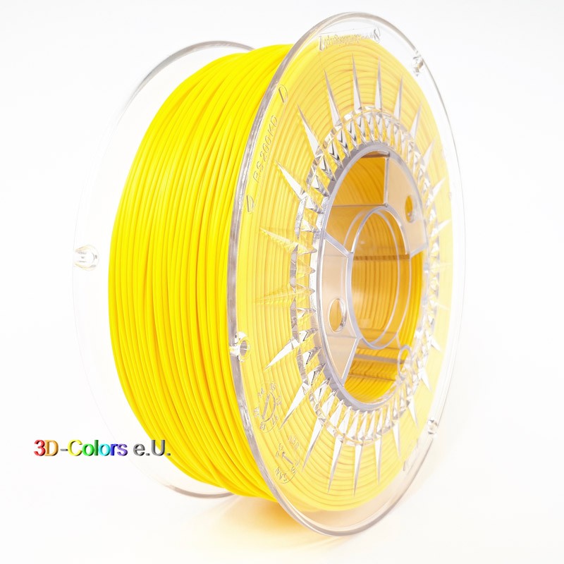 Devil Deign ABS+ Filament hellgelb, 1 kg, 1,75 mm