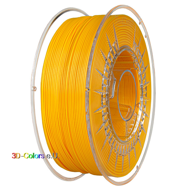 Devil Design TPU Filament Bright Yellow, 1 kg, 1,75 mm, starkes Gelb