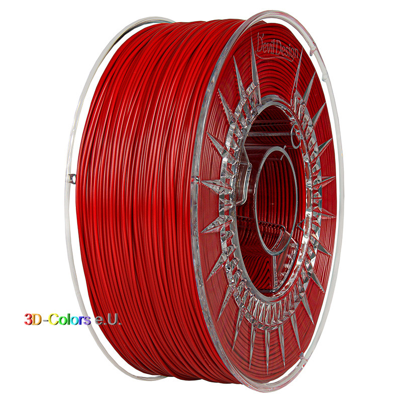 Devil Deign ABS+ Filament rot, 1 kg, 1,75 mm