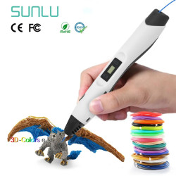 Sunlu 3D Pen, weiß (SL-300A), DIY für Kinder