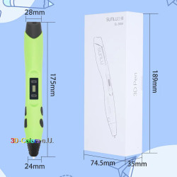Sunlu 3D Pen, weiß (SL-300A), DIY für Kinder