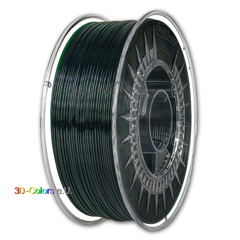 Devil Design PETG Filament Ultra Grün, 1 kg, 1,75 mm, Ultra Green Devil Design PETG Filament Ultra Grün, 1 kg, 1,75 mm, Ultra Green