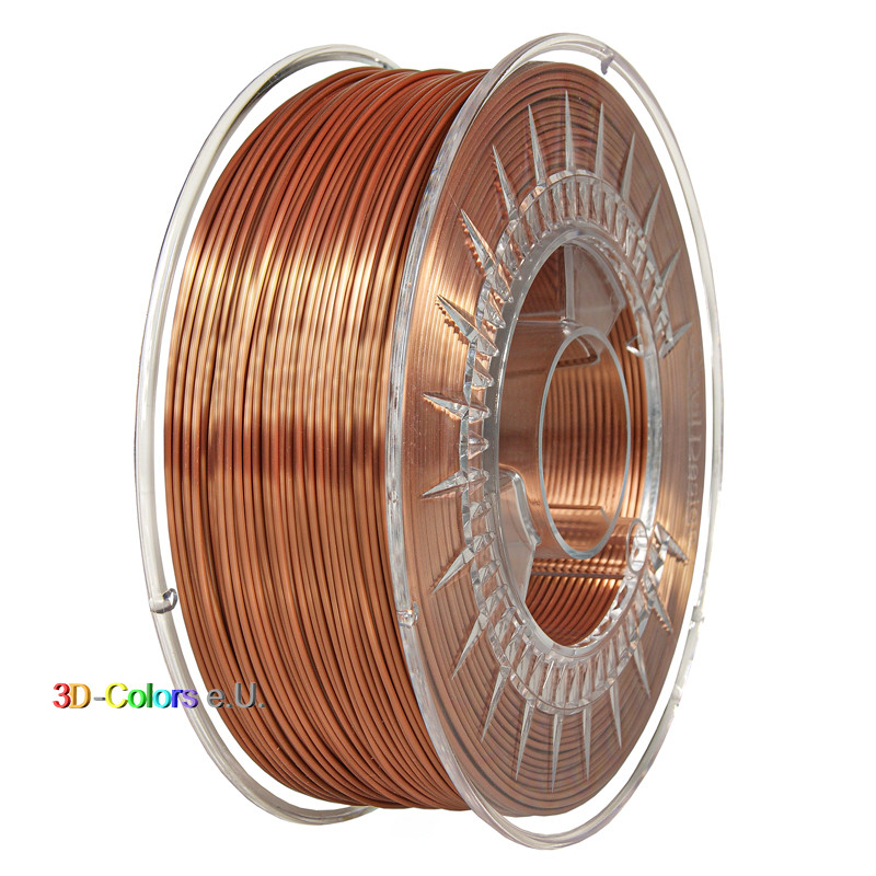 Devil Design SILK Filament Kupfer, 1 kg, 1,75 mm Devil Design SILK Filament Kupfer, 1 kg, 1,75 mm