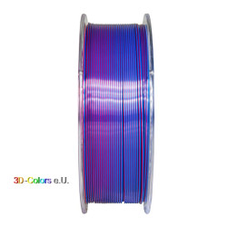 Devil Design SILK DUAL Filament Pink Pearl / Blue, 1 kg, 1,75 mm