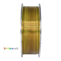 Devil Design SILK DUAL Filament Gold / Brown, 1 kg, 1,75 mm