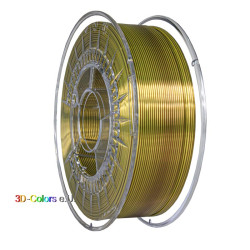 Devil Design SILK DUAL Filament Gold / Brown, 1 kg, 1,75 mm