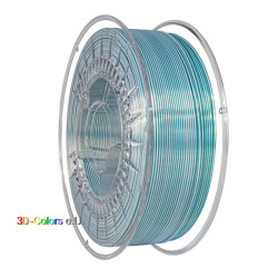 Devil Design SILK DUAL Filament Cold Green / White, 1 kg, 1,75 mm
