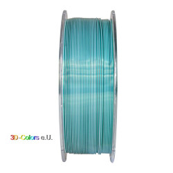 Devil Design SILK DUAL Filament Cold Green / White, 1 kg, 1,75 mm