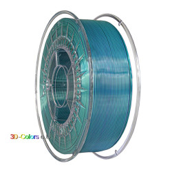 Devil Design SILK DUAL Filament Cold Green / Violet, 1 kg, 1,75 mm