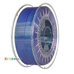 Devil Design SILK DUAL Filament Cold Green / Violet, 1 kg, 1,75 mm