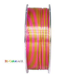 Devil Design SILK DUAL Filament Pink Pearl / Gold, 1 kg, 1,75 mm