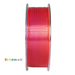 Devil Design SILK DUAL Filament Pink Pearl / Orange, 1 kg, 1,75 mm