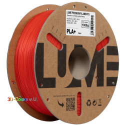 LUME PLA+ Filament Rot 1,75 mm 1 kg