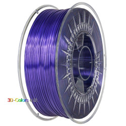 SILK super violet 3D-Druck Filament von Devil Design, 1 kg, 1,75 mm