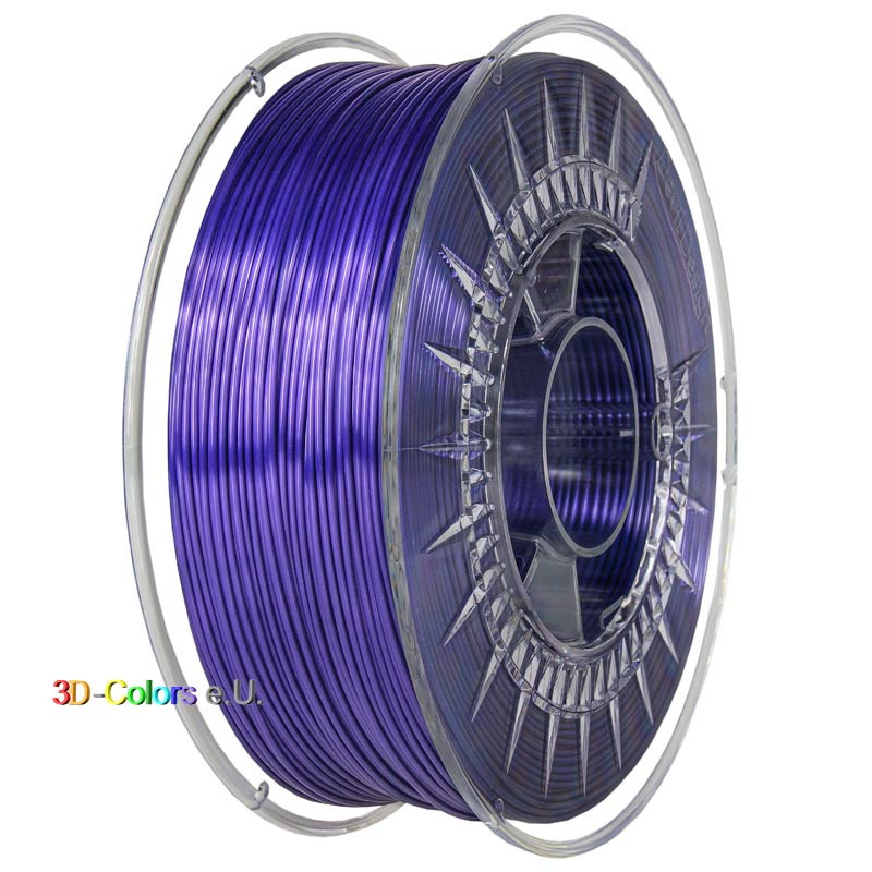SILK super violet 3D-Druck Filament von Devil Design, 1 kg, 1,75 mm